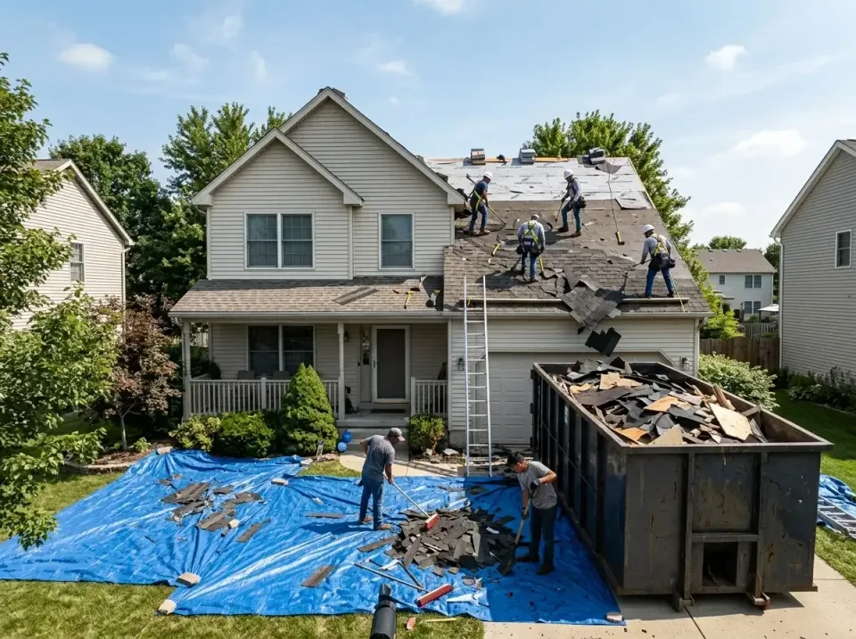roof-replacement-debris-remova-004 — frequently asked questions, Cheapest Dumpster Rentals in Sansom Park, TX